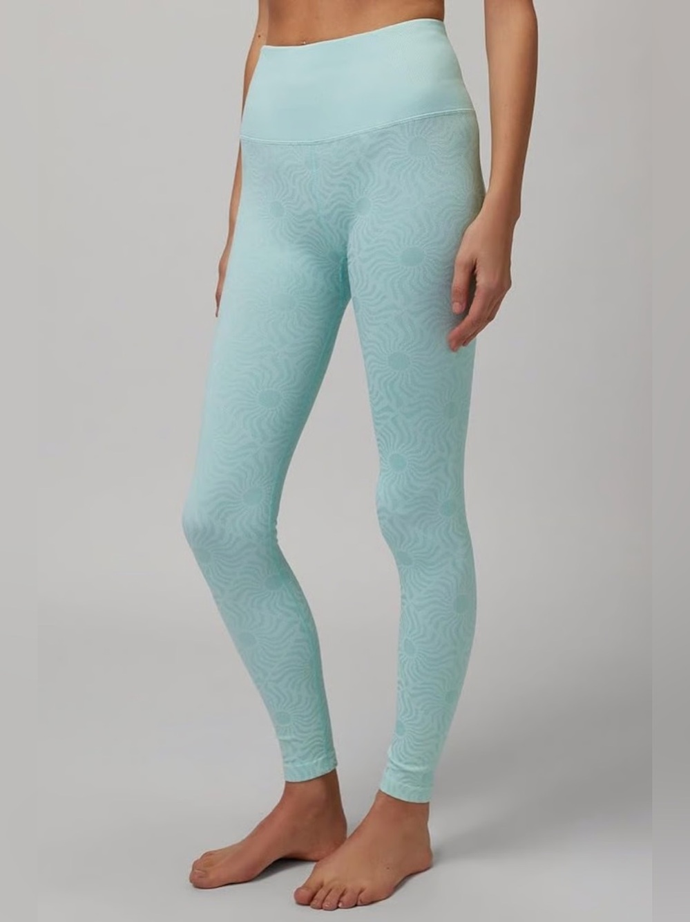 Spiritual Gangster Light Mint Green High-Rise Leggings - Picture 7 of 7